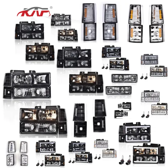 Head Lamp and Bumper Lights for Silverado, Suburban, Tahoe 1500/2500/3500 and C10/C/K 1994-1998