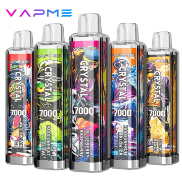 MTL Disposable vape-VAPME CRYSTAL 7000puffs