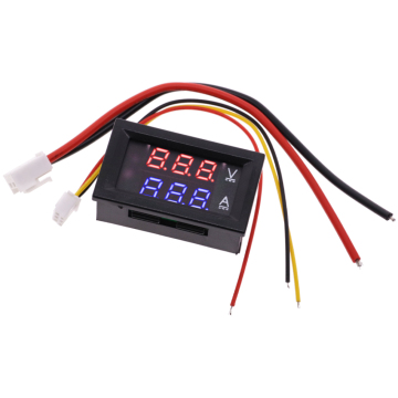 DC 0-100V 10A AMMETTER DE VOLTMETER NUMÉRIQUE avec double affichage
