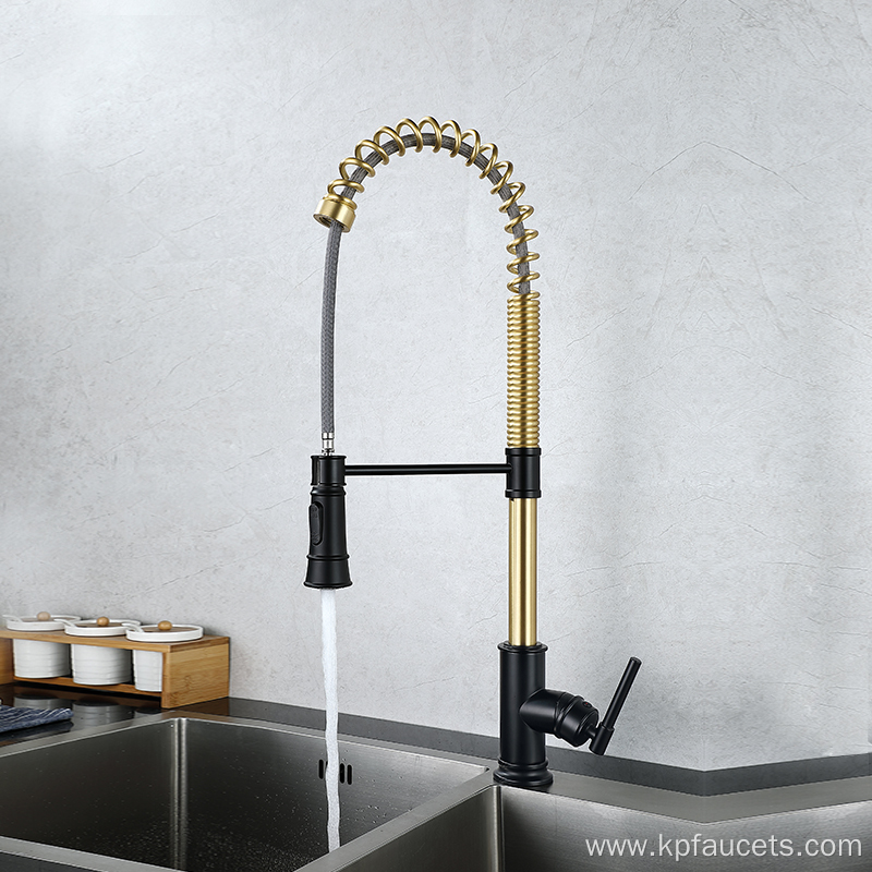 Excellent Quality Industry Leader Brass Black Faucet Kitchen