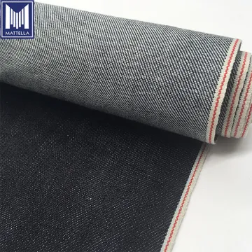 selvedge denim fabric japanese 98% cotton 2% lycra
