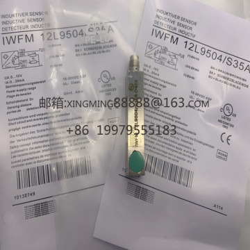 En stock: nouveau capteur de commutateur de proximité IWFM 12L9504 / S35A