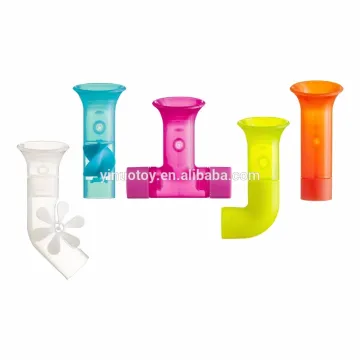 PVC Plastic Type and Bath Toy Style water pipes bath toy building pipe toys