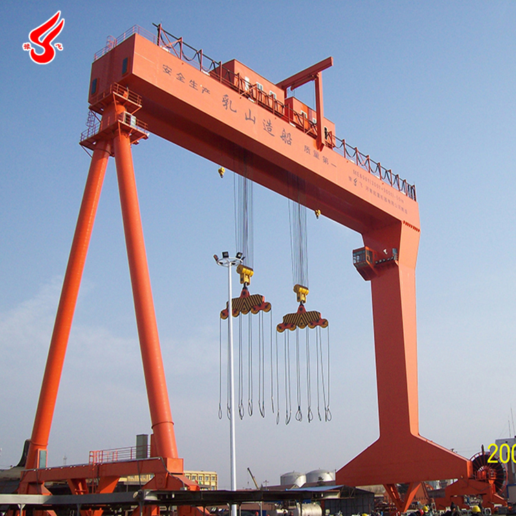 70 Ton To 700 Ton Heavy Duty Shipyard Gantry Cranes, High Quality 70 ...