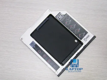 Sata To Sata 2nd Hdd Caddy Optical Disc Drive For Dell Latitude E6400 E6500 Series Laptops
