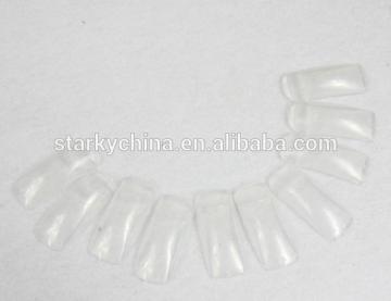 Χονδρικό 500pcs ψευδείς ακρυλικές uv gel μισή γαλλική τέχνη νυχιών