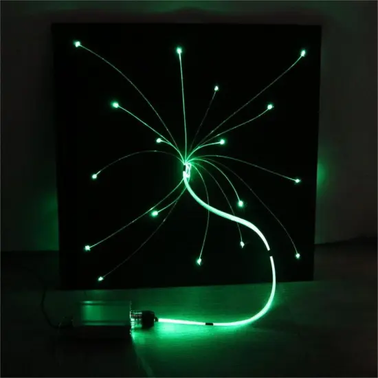 LED Fiber Optic Starry Sky Panel Lights, Standard Size 60*60cm, 18 Stars