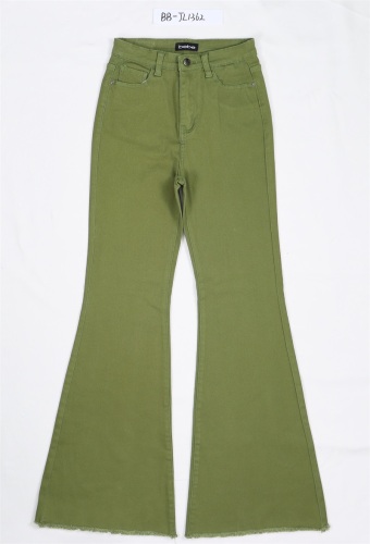 بنطلون جينز خضراء مخصص بالجملة