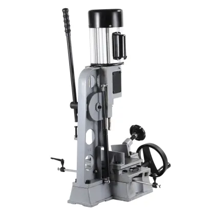 Portable Door Lock Mortising Machine with Customizable Tenon and Hollow Chisel