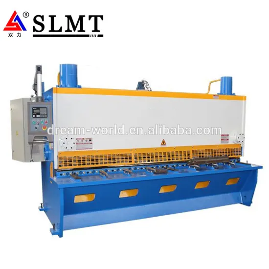 Hydraulic cnc guillotine plate shearing machine