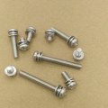 Stainless steel cross recessed pan head combination screw