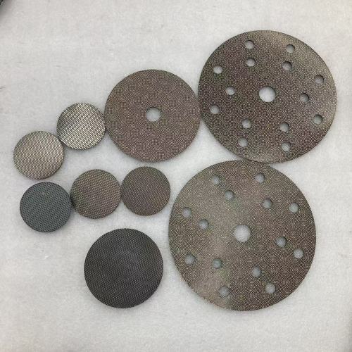 Flexible Diamond Grinding Sheets – Electroplated, Hook-and-Loop Backing