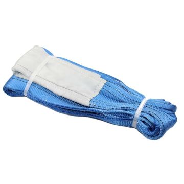Double Eye Flat Polyester Reinforced Lifting Webbing Sling