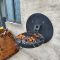 Grilles de barbecue en acier Corten en plein air