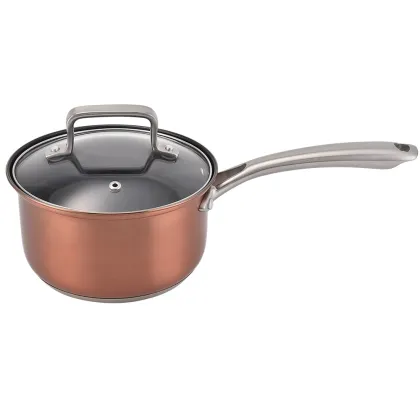 6pcs copper color cookware set baking pans