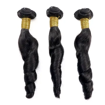 USEXY Wholesale Hair Vendors Double Drawn Straight Bouncy Curly Bundle Brazilian Remy Human Hair