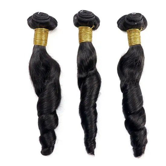 USEXY Wholesale Hair Vendors Double Drawn Straight Bouncy Curly Bundle Brazilian Remy Human Hair
