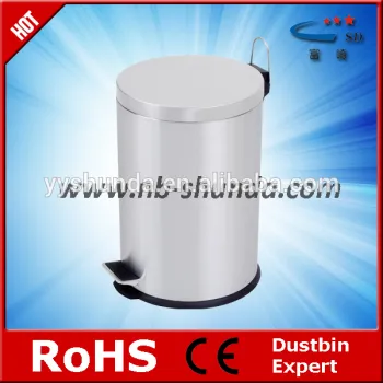 Foot pedal 30L pedal pedal trash bin