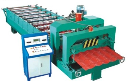 PPGI Glazed Tile Roll Forming Machine