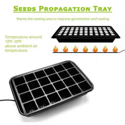 Hydroponic Growing Kits Plastic Seed Nursery Trays