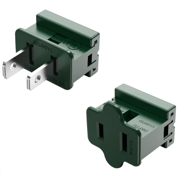 125V 8AMP SPT-1/SPT-2 Vampire Plug - Male and Female Connectors