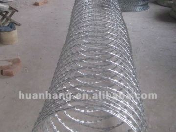 Military Razor Barbed Wire fence