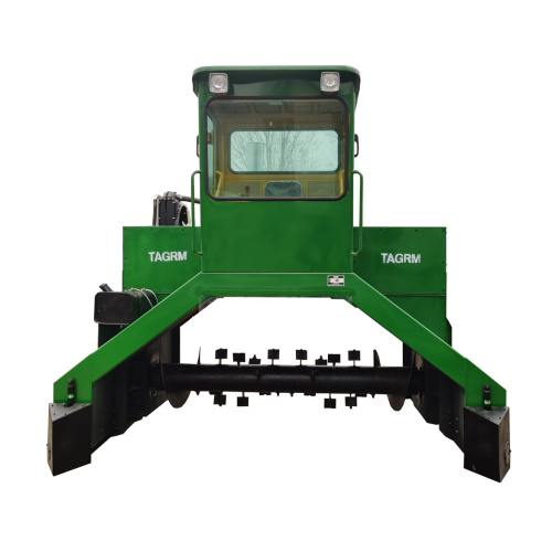 compost windrow turner for Municipal Sludge use