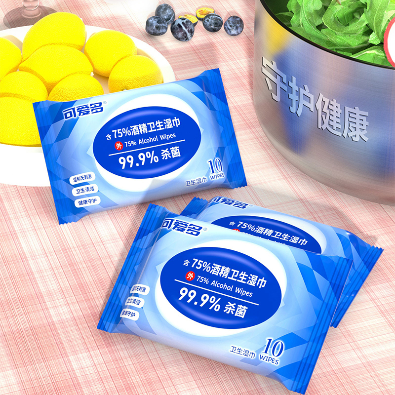 Surface Disinfection Anti-bacterial Alcohol Wipes
