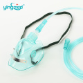 Child concentration nasal face oxygen mask with tube