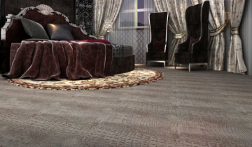 Shunqi Wood Floor with Leather 388mm*1220mm (ALF-13)