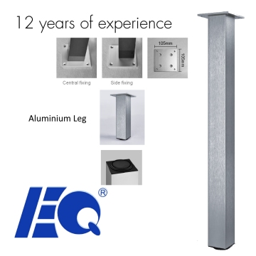 Delux Furniture aluminium bistro table legs
