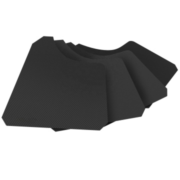 4pcs Siyah Evrensel Çamurlu Çamur Koruyucusu Dodge Araba Kamyonu için