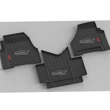 All Weather 3D TPE/TPO/TPV Truck Mats Fit for Freightliner Cascadia 116/126 (2018-2021)