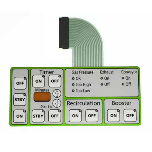 Multiple Led Membrane Switch