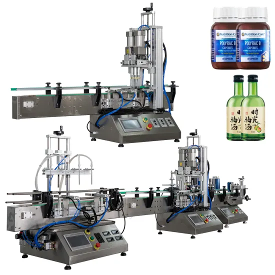 Universal Popular Chemical Filling Package Line: Bottle Packing Sealing Machine for Factory Sale
