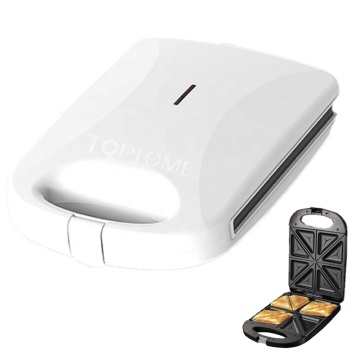 1200W 4-Slice Sandwich Maker: Fixed Plate Toaster for Perfect Grilled Sandwiches