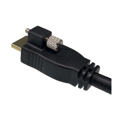 DVI-D 남성 케이블에 잠금이있는 HDMI