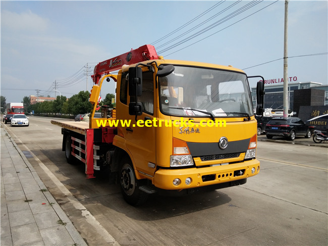 DFAC 12ton Heavy Wrecker with Cranes