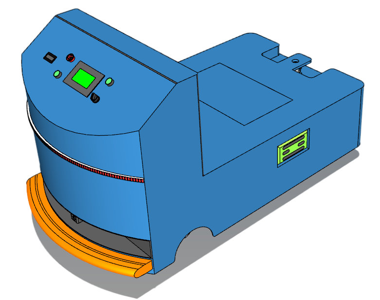 Traction Agv Rail Guided Vehicle For Material Handling, High Quality ...