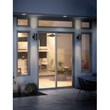 Frame Thermal Insulation Double Glass Sliding Doors