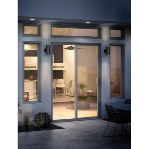 Frame Thermal Insulation Double Glass Sliding Doors