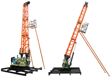 XY-44T THE DRILL RIG OF TOWER AND DRILL AS A WHOLE