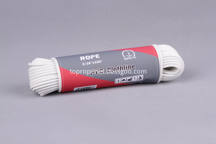 pvc cloth rope with steel core