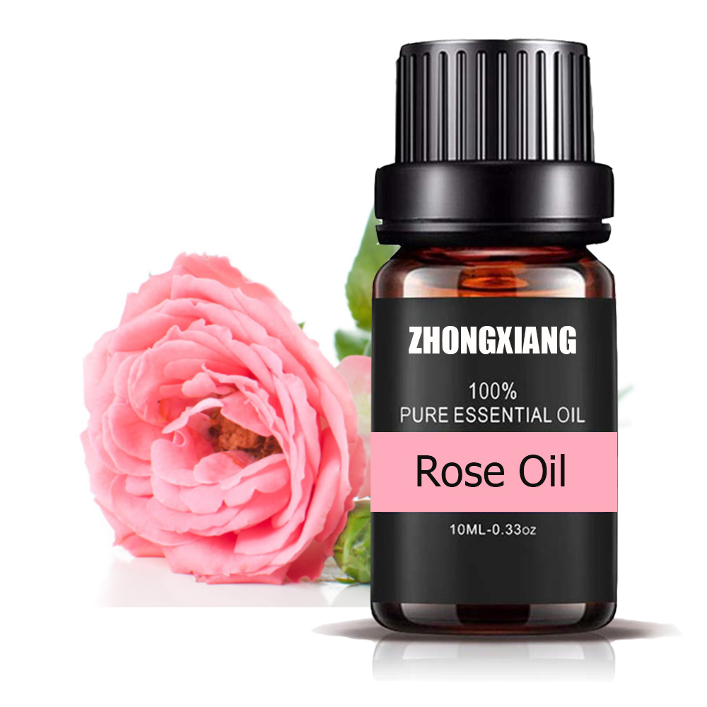 Oli all&#39;ingrosso puri Olio essenziale di rosa per il viso