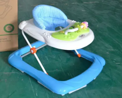 Anti-slip plate blue baby walker X216