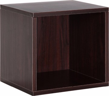 Brown Colored Wood Pattern Cardboard Furniture Bookcase