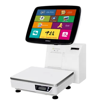 Automatic Label and Barcode POS System for 15-inch Fashion Widescreen