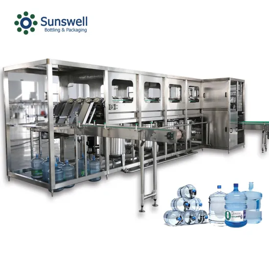 pet preforms 5 gallon Water Filling machine