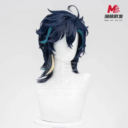 cos Kinky Wig, Highlighted Wig