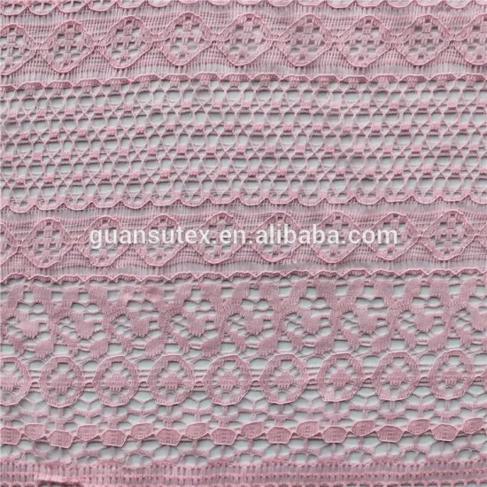 Cheap peach crochet patterns lace fabric selling on aliexpress